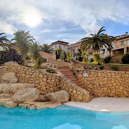 בית נופש Relax Y Naturaleza Con Vistas Increibles Bahia Golf קאלה דה פינסטראט